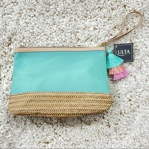 Cane Wristlet, Seafoam Green